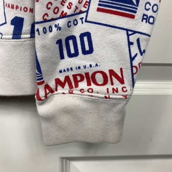 Champion Afterhood 100 Year Anniversary RARE Hoodie  COLLECTORS 1920’s Small - Picture 8 of 12